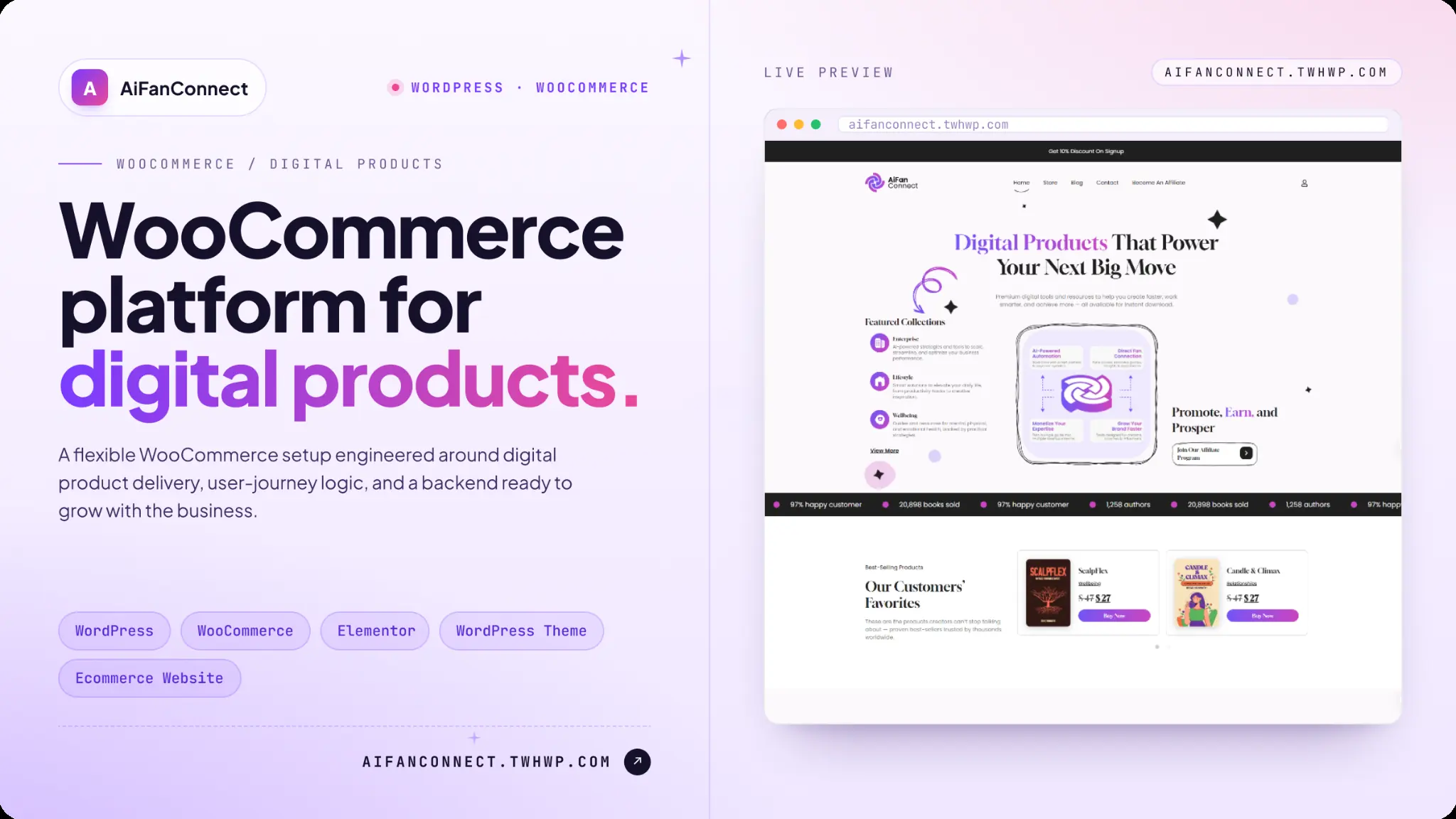 WooCommerce Platform for Digital Products
